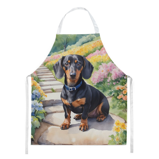 Dachshund Spring Path Apron