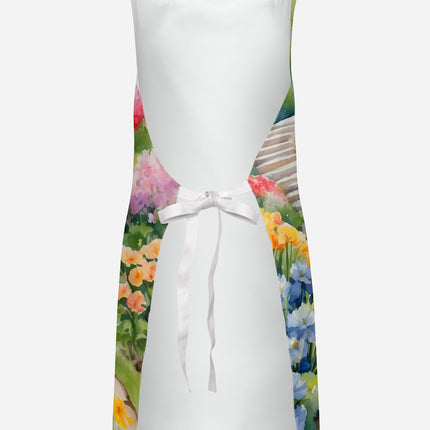 Dachshund Spring Path Apron