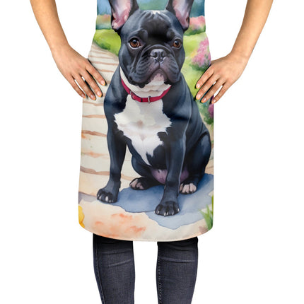 French Bulldog Spring Path Apron