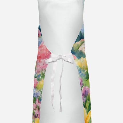 French Bulldog Spring Path Apron