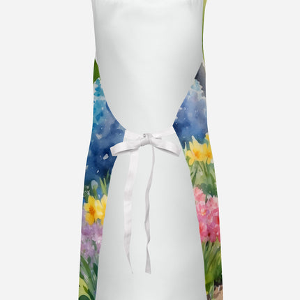 French Bulldog Spring Path Apron