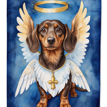 Dachshund My Angel Garden Flag