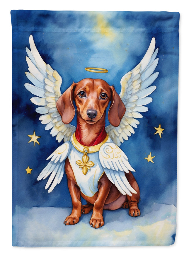 Dachshund My Angel Garden Flag
