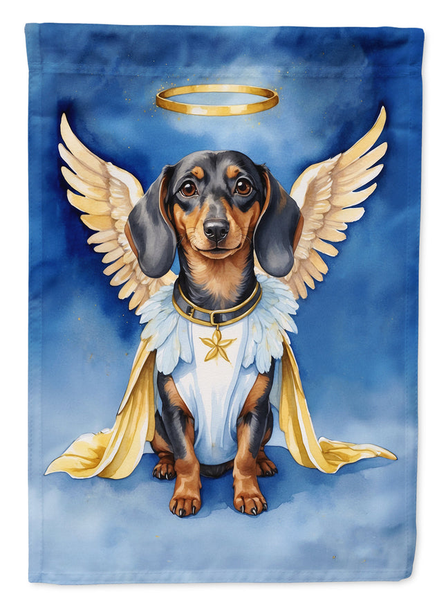Dachshund My Angel Garden Flag