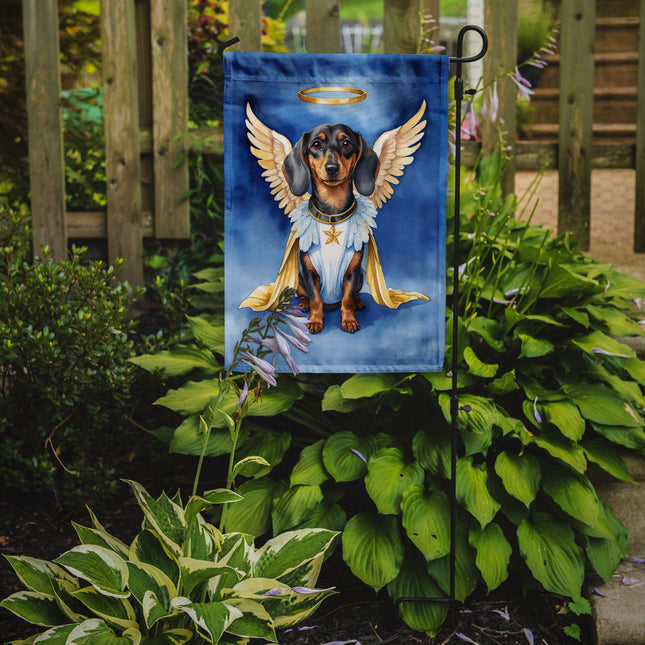 Dachshund My Angel Garden Flag