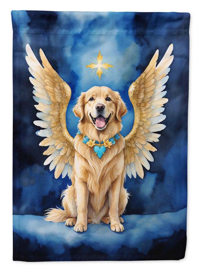 Golden Retriever My Angel Garden Flag