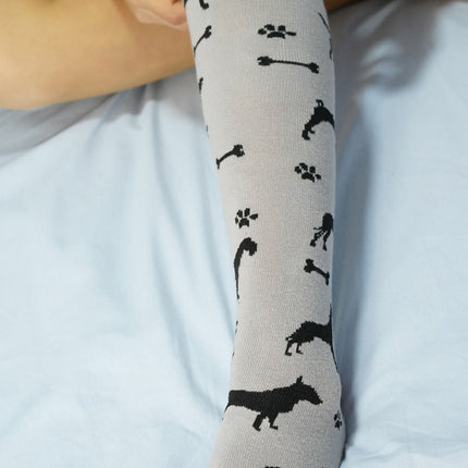 Women's Shadow Dog  Knee High Socks