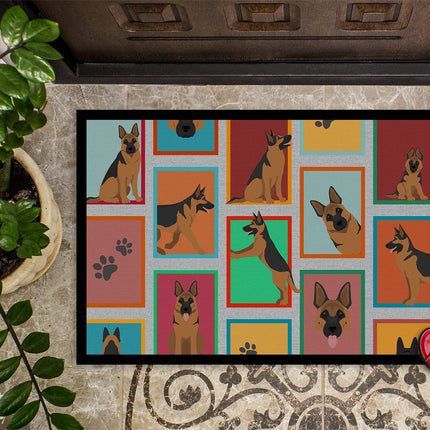 Lots of German Shepherd Doormat
