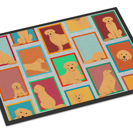 Lots of Golden Retriever Doormat