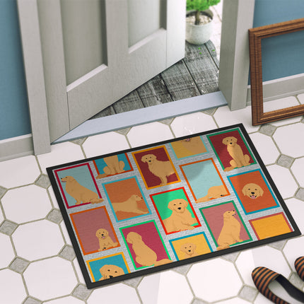 Lots of Golden Retriever Doormat