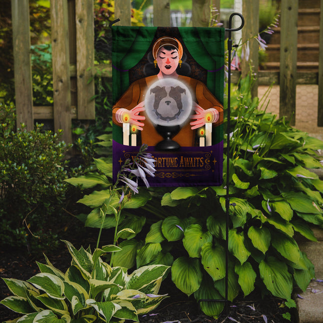 English Bulldog Halloween Garden Flag