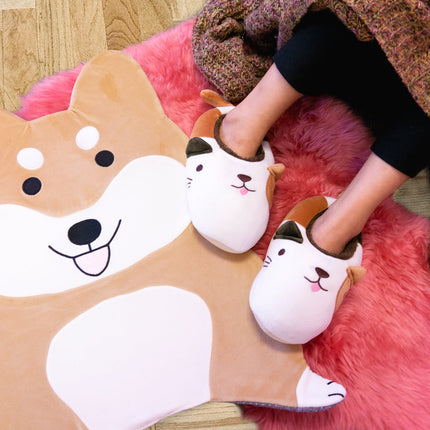 Dog Microfiber Rug - Shiba Inu