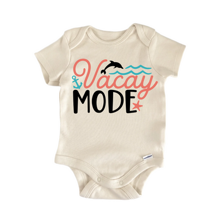 Vacay Mode Vacation - Baby Boy Girl Clothes  Bodysuit Funny Cute