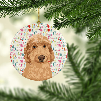 Doodle Liver #1 Christmas Ceramic Ornament