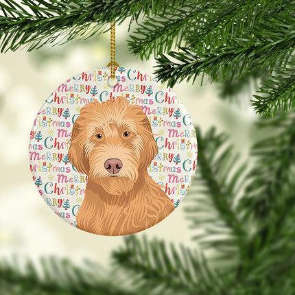 Doodle Liver #2 Christmas Ceramic Ornament