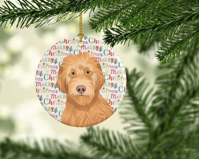 Doodle Liver #2 Christmas Ceramic Ornament