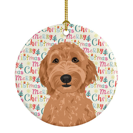 Doodle Liver #3 Christmas Ceramic Ornament