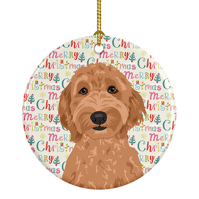 Doodle Liver #3 Christmas Ceramic Ornament