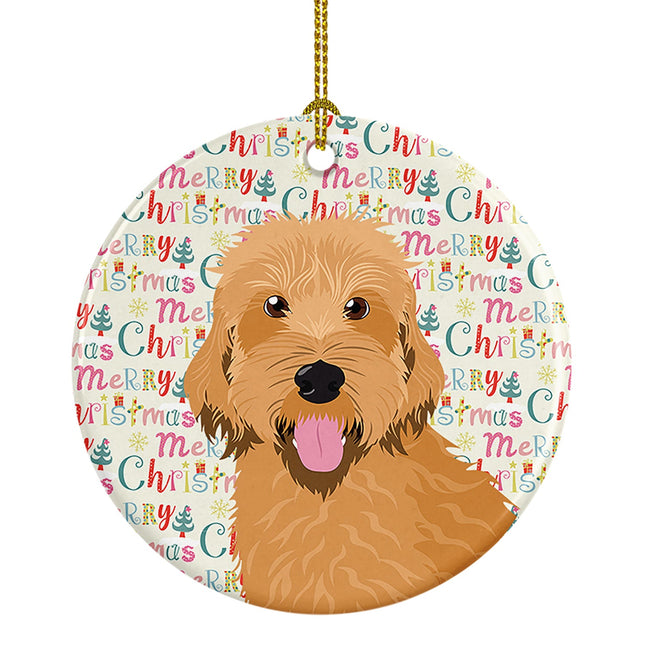 Doodle Liver #4 Christmas Ceramic Ornament