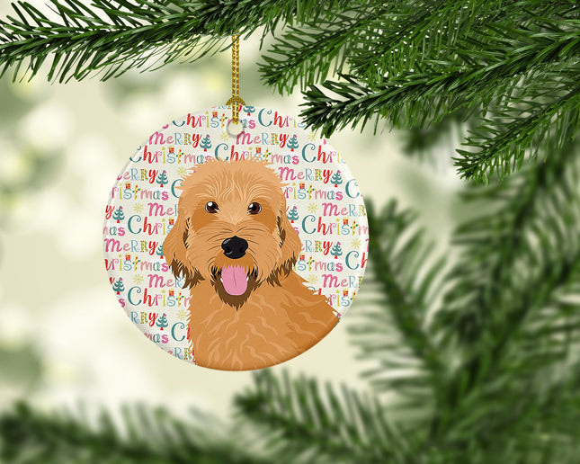 Doodle Liver #4 Christmas Ceramic Ornament