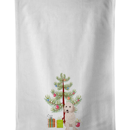Doodle Cream #3 Christmas Kitchen Towel Set of 2