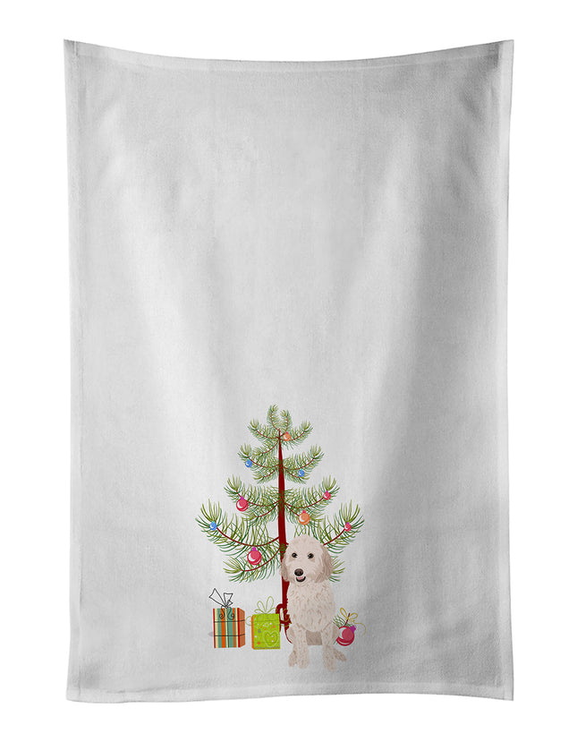 Doodle Cream #3 Christmas Kitchen Towel Set of 2