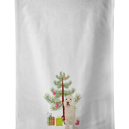 Doodle Cream #5 Christmas Kitchen Towel Set of 2