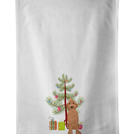 Doodle Liver #3 Christmas Kitchen Towel Set of 2