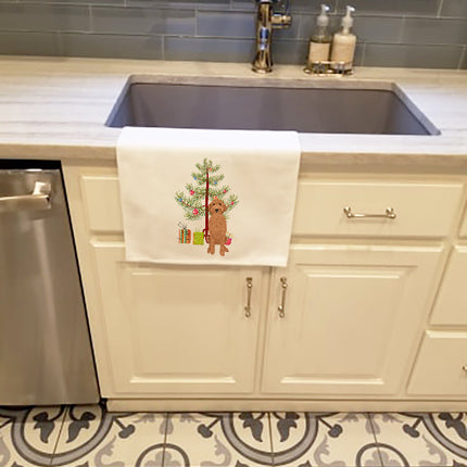 Doodle Liver #3 Christmas Kitchen Towel Set of 2