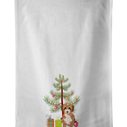 Doodle Tricolor #2 Christmas Kitchen Towel Set of 2