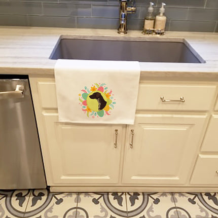 German Shorthaired Pointer Easter Kitchen Towel Set of 2