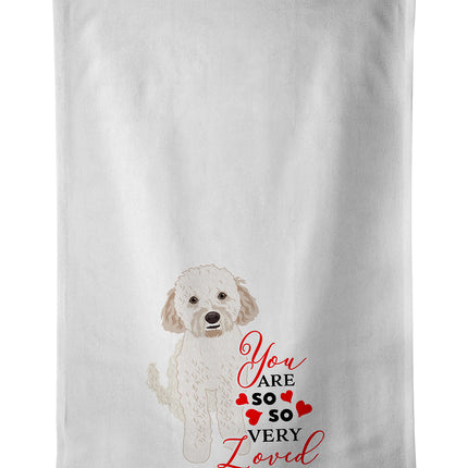 Doodle Cream #4 So Loved Kitchen Towel Set of 2