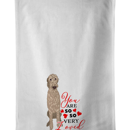 Doodle Fawn #4 So Loved Kitchen Towel Set of 2