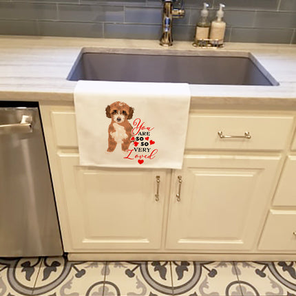 Doodle Tricolor #2 So Loved Kitchen Towel Set of 2