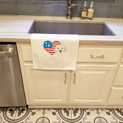 Doodle Cream #4 Patriotic Kitchen Towel Set of 2