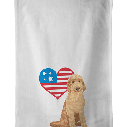 Doodle Liver #1 Patriotic Kitchen Towel Set of 2