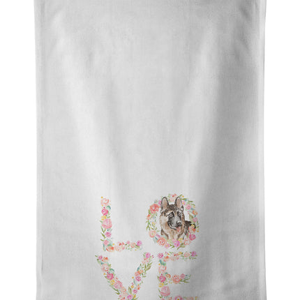 German Shepherd #7 LOVE Kitchen Towel Set of 2