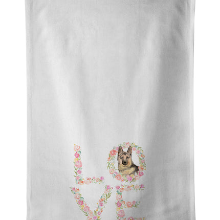 German Shepherd Love Kitchen Towel Set of 2
