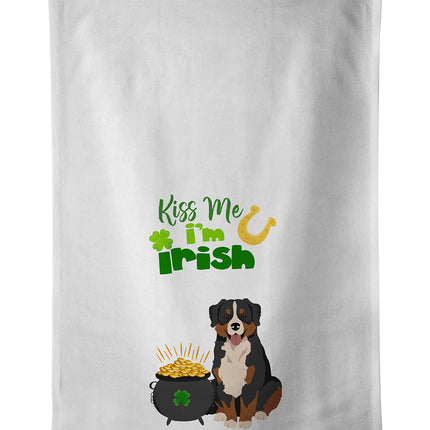 Bernese Mountain Dog St. Patrick's Day Kitchen Towel Set of 2