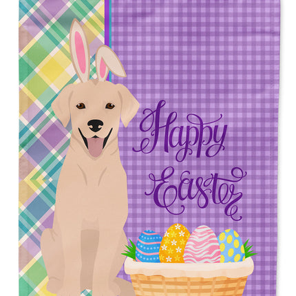 Yellow Labrador Retriever Easter Garden Flag