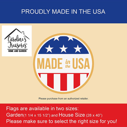 Black and Tan German Shepherd USA American Garden Flag
