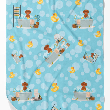 Wirehair Red Dachshund Bath Towel Large