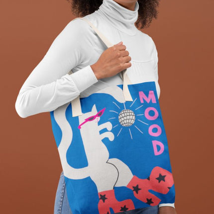 Mood Cat Tote Bag