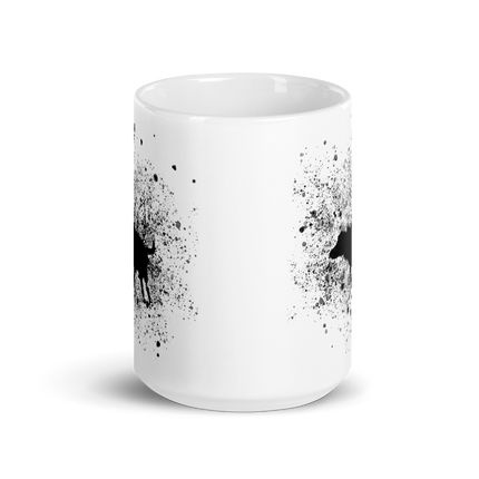 Banksy Wet Dog Splatter 2007 Street Art Mug