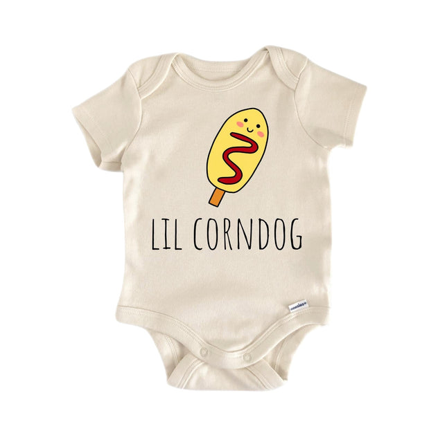 Corndog Carnival - Baby Boy Girl Clothes Infant Bodysuit Funny Cute Newborn