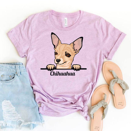 Peeking Chihuahua Dog T-Shirt