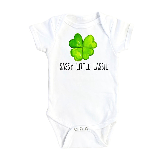 Irish Lassie - Baby Boy Girl Clothes Infant Bodysuit Funny Cute Newborn