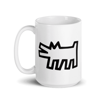 The Barking Dog Icon, 1990 Street Art Mug