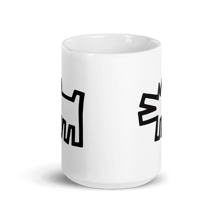 The Barking Dog Icon, 1990 Street Art Mug
