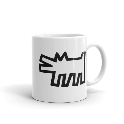 The Barking Dog Icon, 1990 Street Art Mug